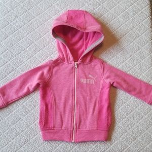 *Sale Alert* Puma Pink Zipper Hoodie